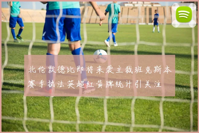 北伦敦德比即将来袭主裁班克斯本赛季执法英超红黄牌统计引关注